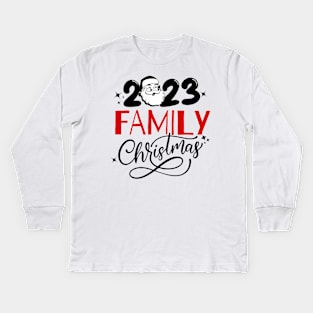 2023 family Christmas Kids Long Sleeve T-Shirt